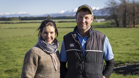 While the first season of their subsurface drip irrigation trial hasn’t gone to plan due to the wet summer and autumn, Cust dairy grazers Penny and Gary Robinson have established a good baseline for the next season of their trial.