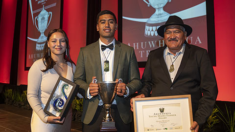 Quinn Morgan, Ahuwhenua Young Māori Farmer award winner 2021