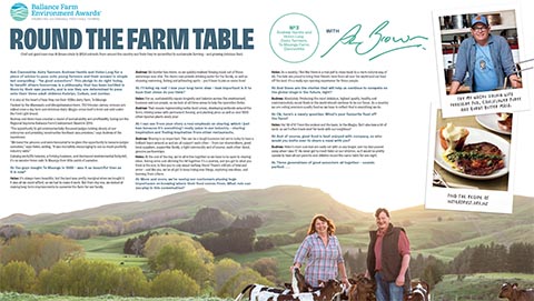 Round the farm table - The Hardie-Longs