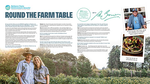 Round the Farm Table - the wades