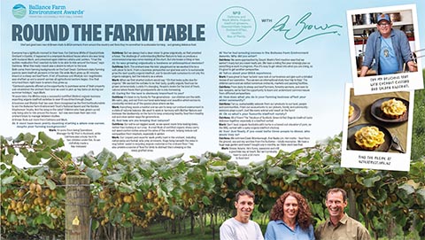Round the farm table - The Whites