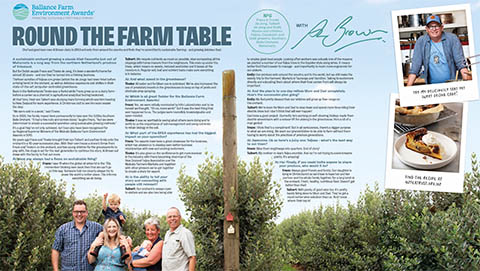 Round the farm table - The de Jongs